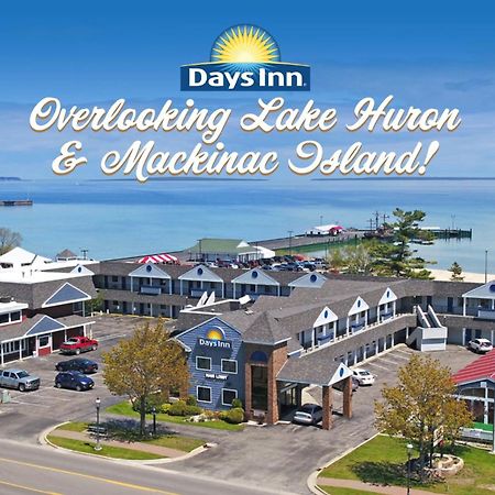 Days Inn By Wyndham Mackinaw City - Lakeview Buitenkant foto